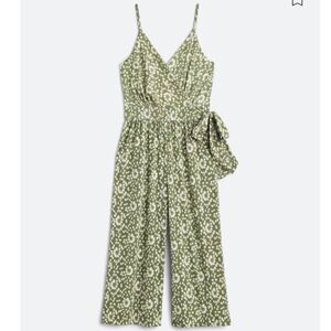 Kaileigh Women's Jumpsuit Cropped Length w/Pockets Size 1X NWOT Boho